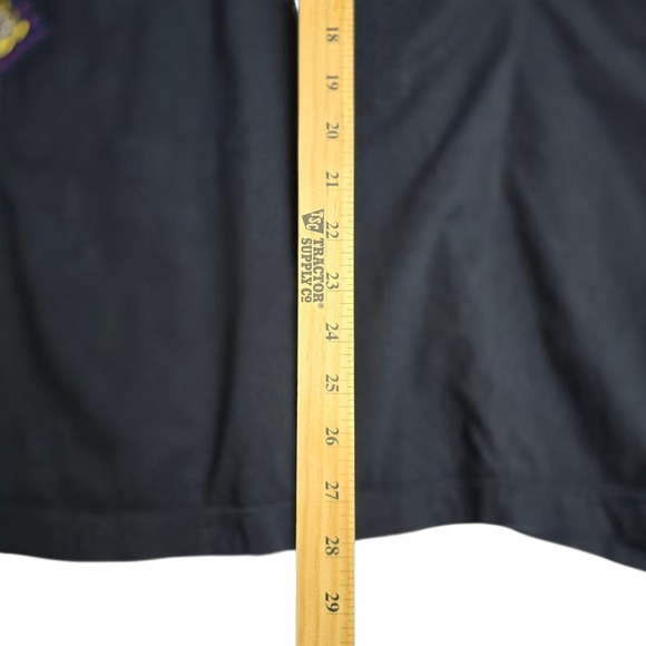 Johnny Was Navy Embroidered Blue Geometric Pink Dial Orange Poncho Top Tunic L - Picture 11 of 11